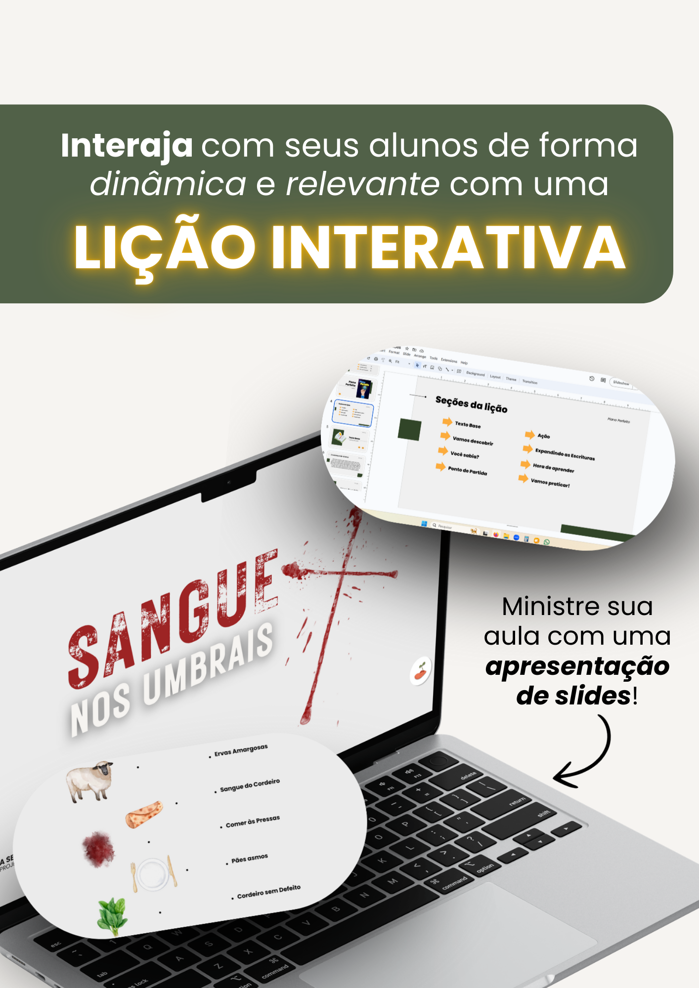 Sangue nos Umbrais | Lição Temática (Páscoa) (PDF)