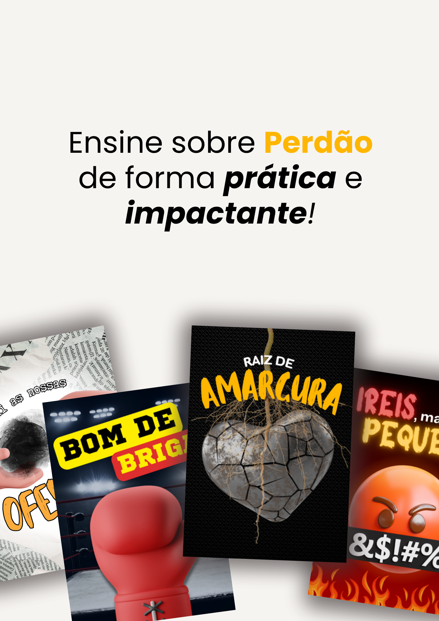 Ireis, mas não pequeis: Currículo de 4 semanas (PDF)